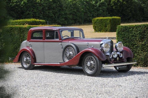 1934 Bentley Derby 3½-litre Four-Door Sports Saloon by Park Ward For Sale