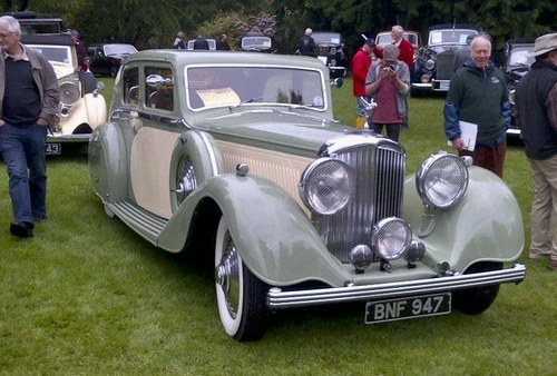 1934 DERBY BENTLEY 3.5 LITRE AIRLINE SALOON BY WILLIAM ARNOL For Sale