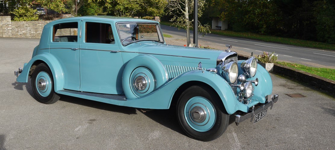 Bentley 4 ¼ litre MR Series 1938 Razor Edge Sports Saloon, foto 11
