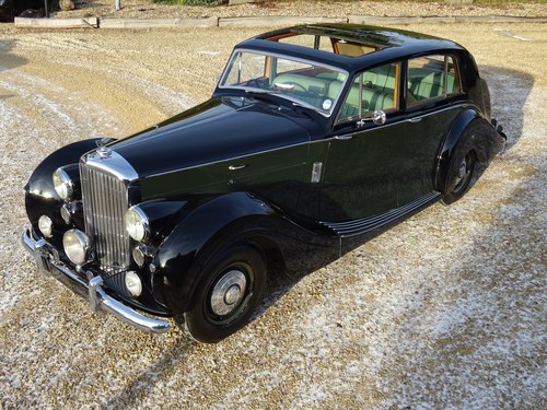 1951 Bentley Mk VI – Freestone & Webb Six Light Saloon SOLD