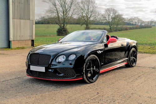 2016 Bentley Continental GTC Speed Black Edition For Sale by Auction