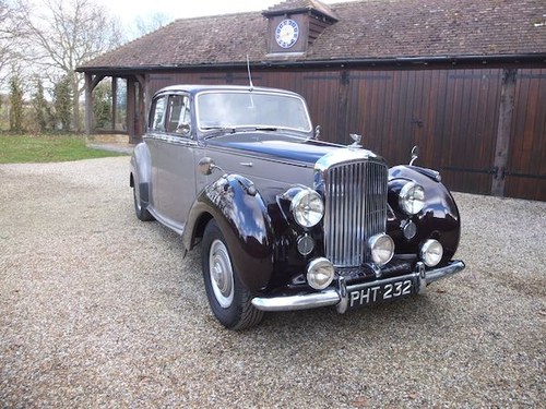 1952 Bentley MKVI 4 1/2 Litre SOLD