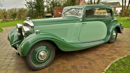 1934 Bentley 3½ Litre Pillarless Coupé by Gurney Nutting