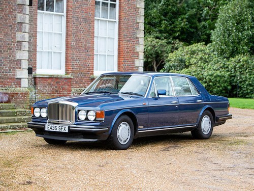 1988 Bentley Mulsanne Saloon For Sale by Auction