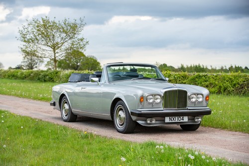 1982 Bentley Corniche Convertible For Sale by Auction