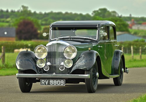 1934 Derby Bentley Park Ward 3.5 litre Sports Saloon VERKAUFT