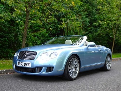 2009 Bentley Continental 6.0 W12 GTC Speed Auto 4WD Euro 4 2dr SOLD