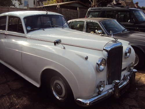 Bentley S1 1956 white red leather ideal wedding SOLD