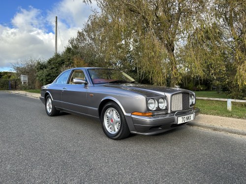1993 Bentley Continental R 6.8 Only 56000 Miles From New SOLD