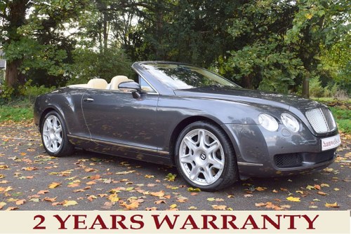 2008/09 Model Bentley Continental GTC Mulliner For Sale