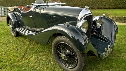 1931 Bentley 3 litre red label speed model Vanden Plas droph
