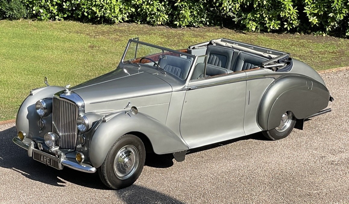 BENTLEY MKVI Park Ward Convertible Indian Royal history, foto 1