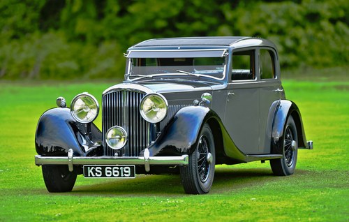 1935 Derby Bentley Park Ward Sports Saloon 3.5 Litre For Sale