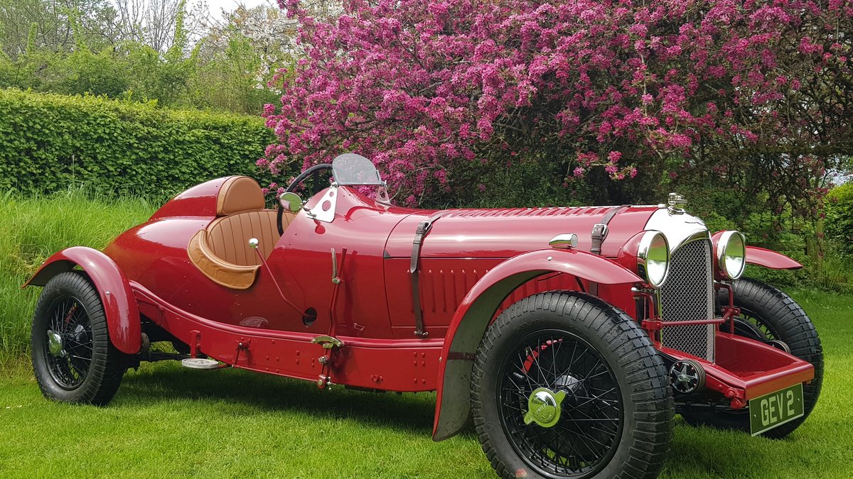 1937 Bentley 4 1/4 Litre Rot Handschaltgetriebe, 4 Gänge Rechtslenker ...