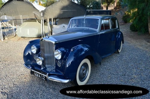 1948 Bentley Mark VI VENDU