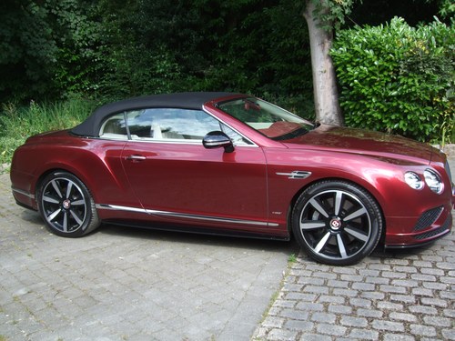 2017 Bentley Continental GT S V8 MDS Auto Convertible