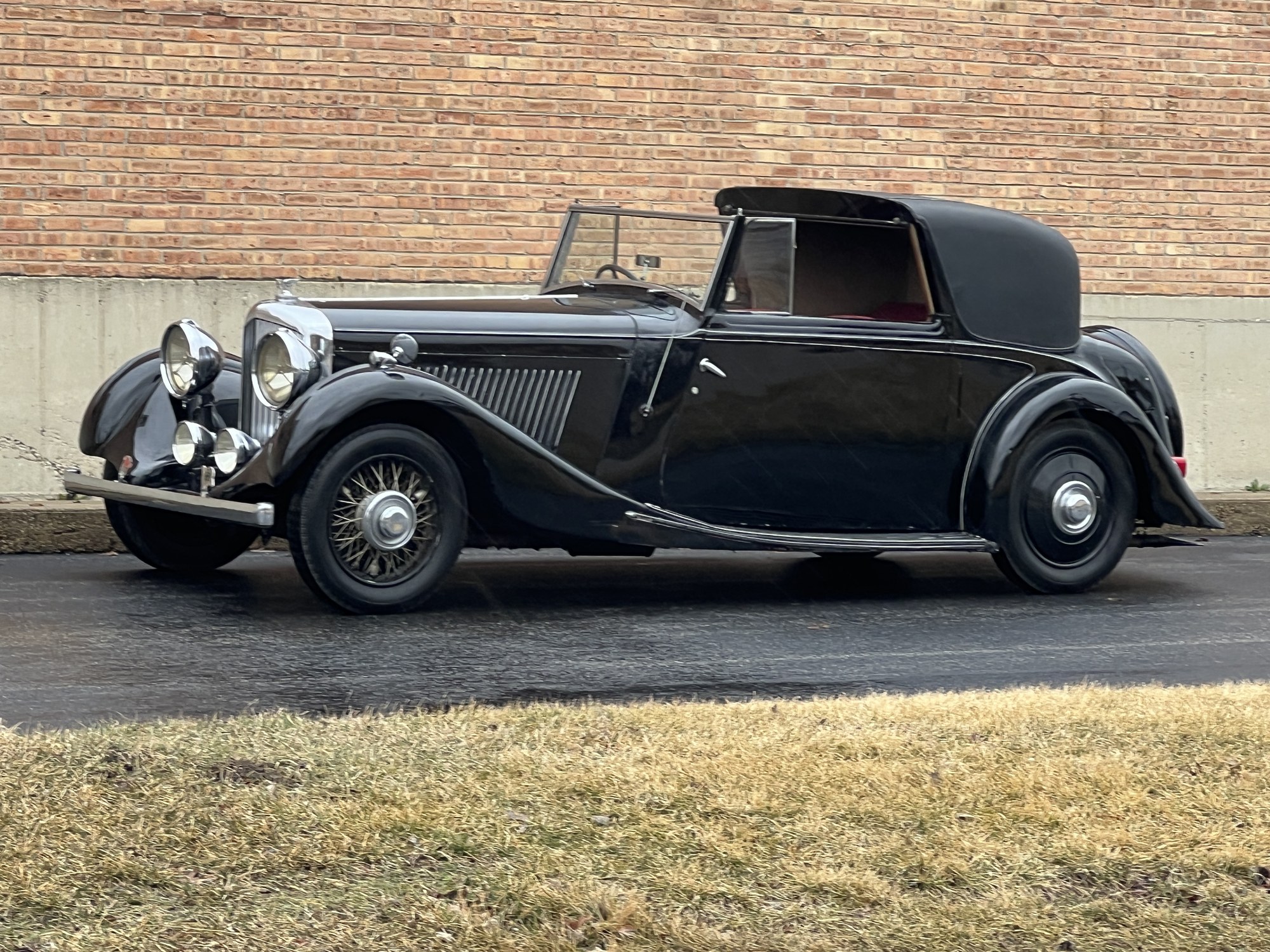 1936 Bentley 4 1/4 Litre Sedanca Coupe #24076, foto 1