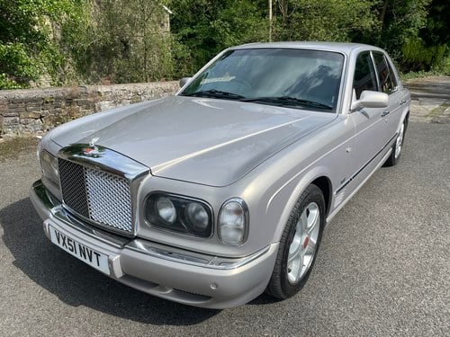 2001 BENTLEY ARNAGE T LEMANS Ltd Edition. SOLD