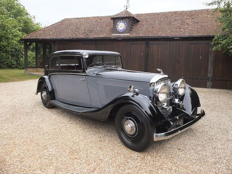 1934 3 1/2 Litre Derby Bentley 2 door Coupe