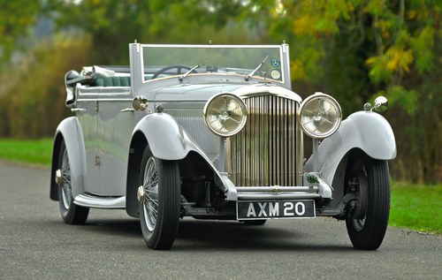 1934 Derby Bentley 3 ½ Litre All Weather Tourer by Barker Till salu