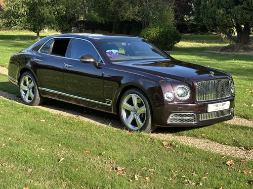 2016 2017 Bentley Mulsanne Speed Model À venda
