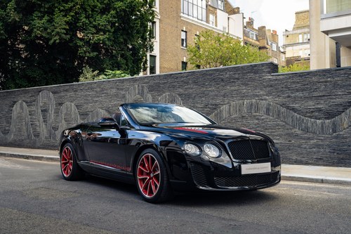 2012 Bentley Continental GTC Supersports ISR | 30/100 Worldwide In vendita