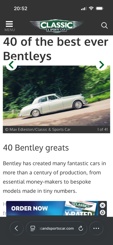 1958 Bentley S1 - 2 1958 Bentley S1 - 2