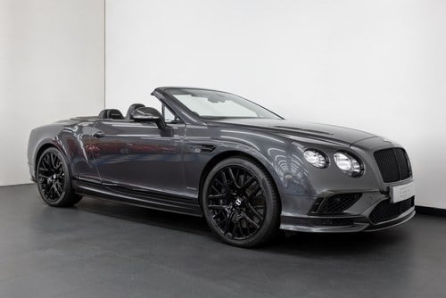 BENTLEY CONTINENTAL GTC SUPERSPORTS 2018/18 - £18500 OF SPEC VENDIDO
