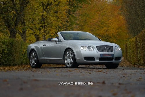 2008 Bentley Continental GTC Mulliner Specification VENDU
