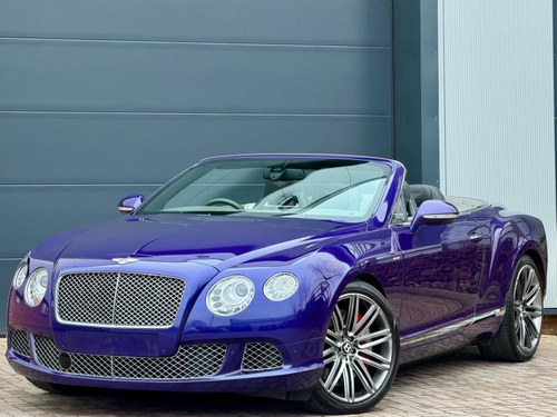 2014 Bentley Continental GTC SPEED W12 For Sale