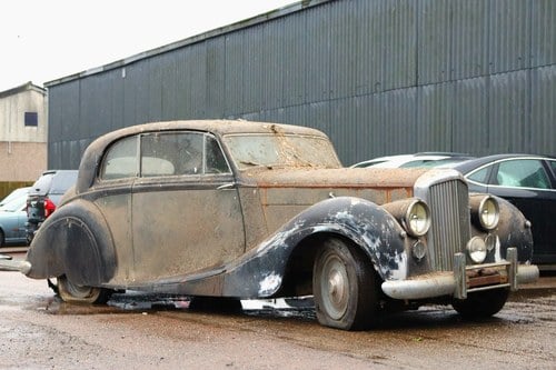 1949 Bentley Mark VI Pillarless Coupé by Freestone and Webb Te koop bij veiling