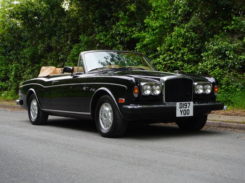 1987 Bentley Continental Convertible VENDU