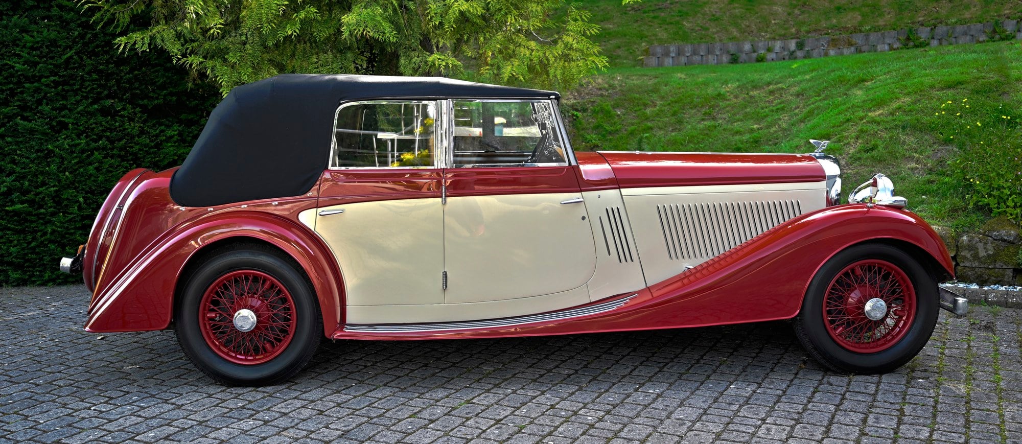 1936 Derby Bentley 4.25 Vanden Plas all weather Drophead, foto 5