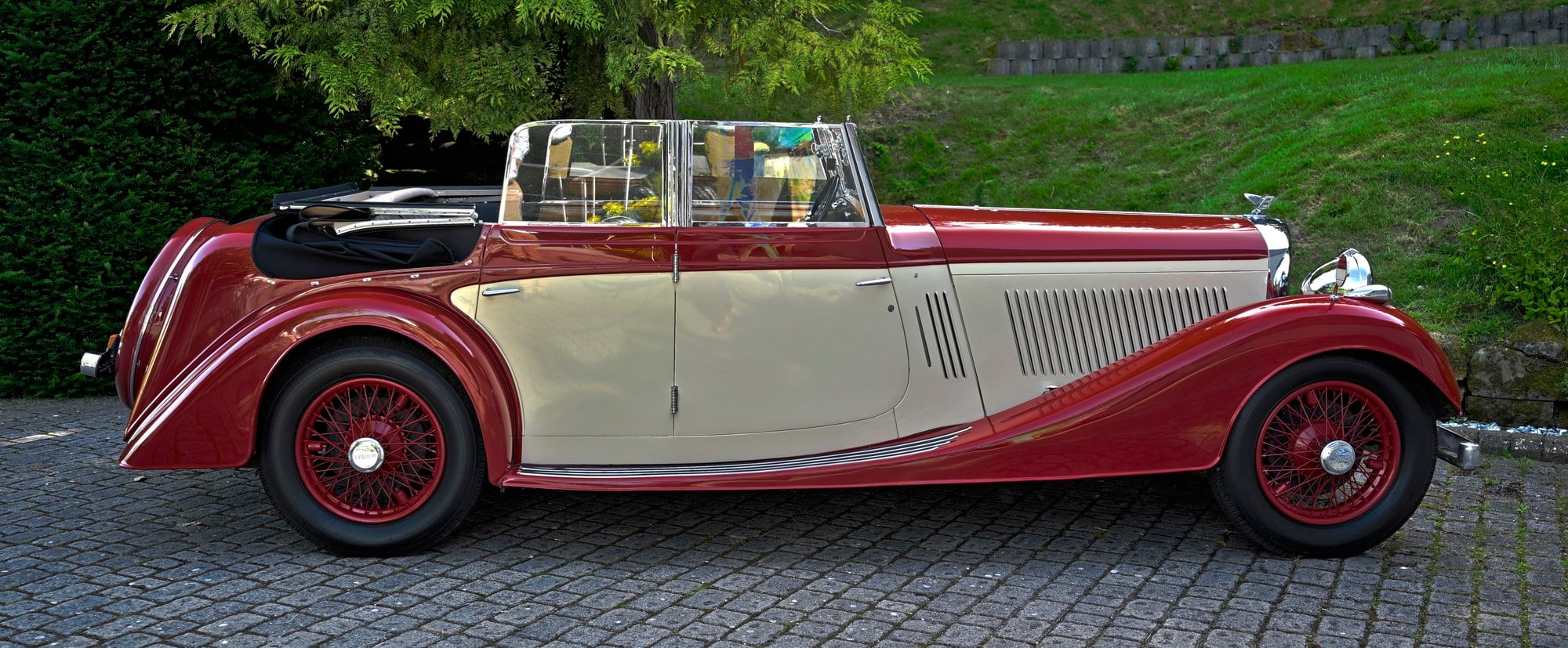 1936 Derby Bentley 4.25 Vanden Plas all weather Drophead, foto 8