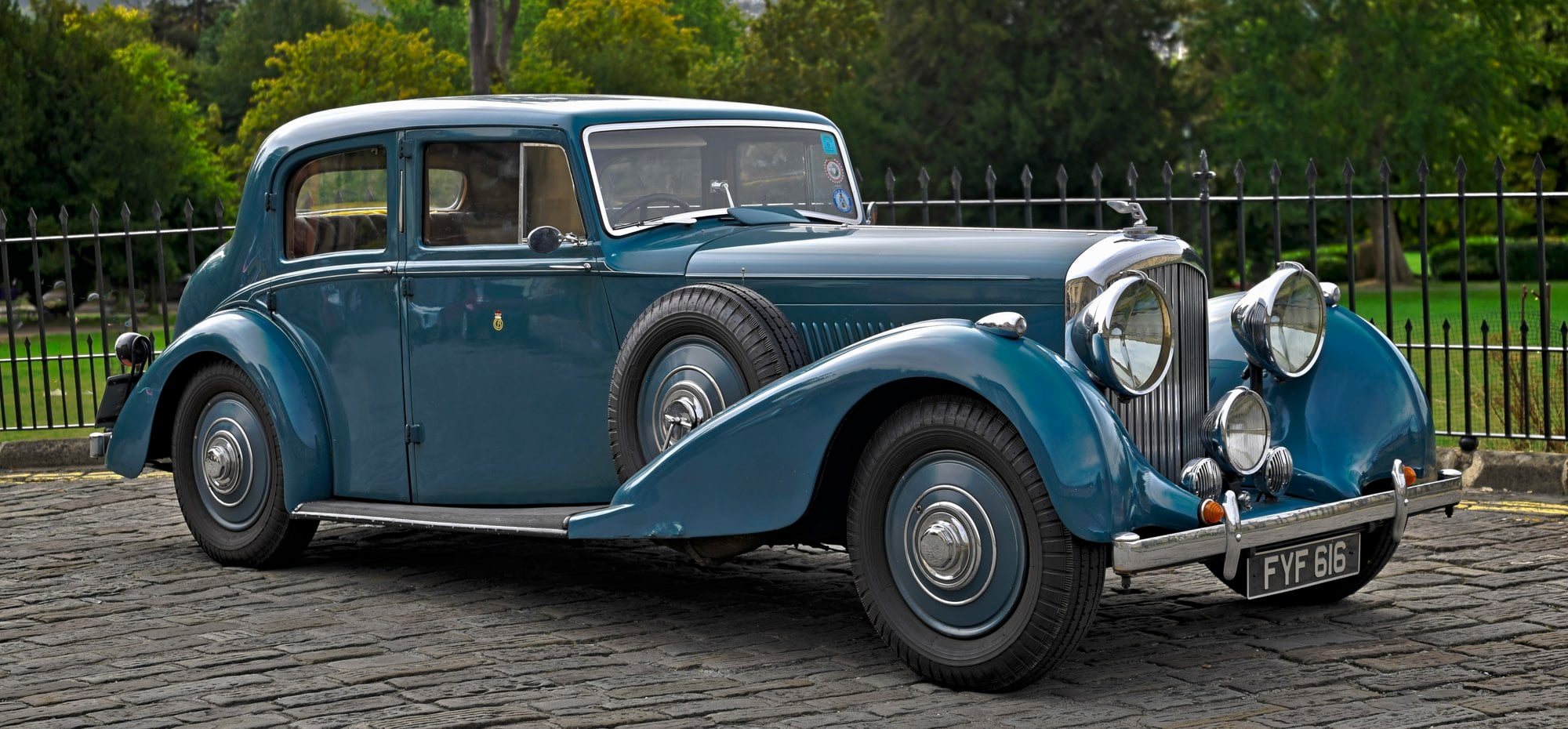 1940 Derby Bentley 4.25 Litre Park Ward overdrive MX saloon, foto 3