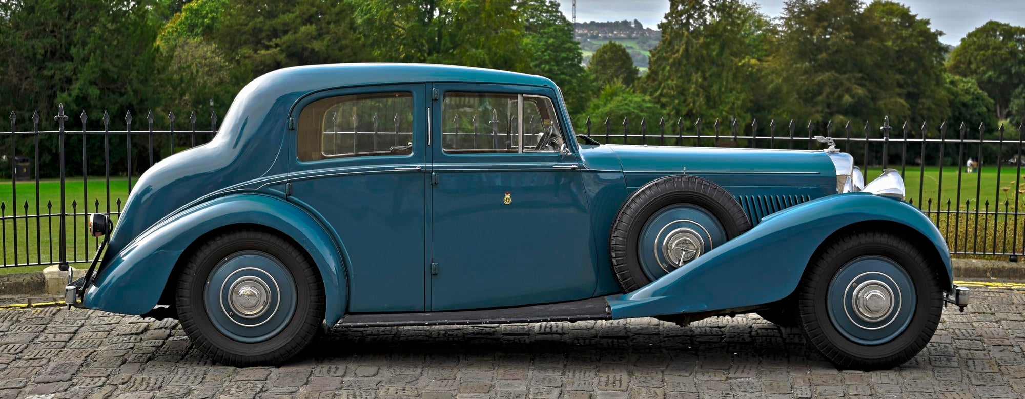 1940 Derby Bentley 4.25 Litre Park Ward overdrive MX saloon, foto 4