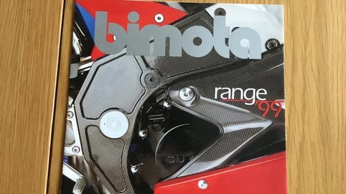 Picture of Bimota range 1999 brochure - For Sale