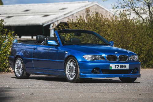 2004 BMW Alpina B3S Cabriolet - just 36000 miles For Sale by Auction