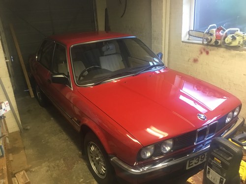 1986 BMW 318i A1 condition SOLD