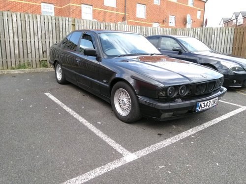 1995 BMW V8 MANUAL E34 BLACK LEATHER In vendita