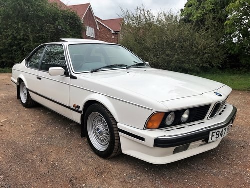 1988/F BMW 635 CSi (E24) Highline 5 speed manual+2 owners For Sale