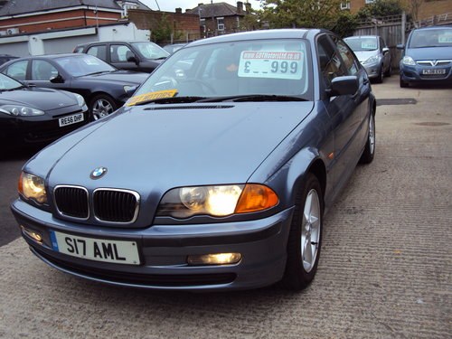 1999 BMW 318i SE –E46 - LOW MILES-LONG MOT - 1 FORMER KEEPER! SOLD