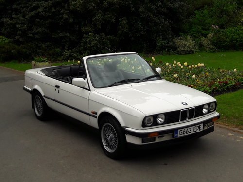 1990 BMW E30 325i Cabriolet Convertible Auto ***Concours*** SOLD