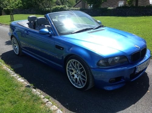 2003 M3 convertible - Barons Tuesday 5th June 2018 For Sale by Auction