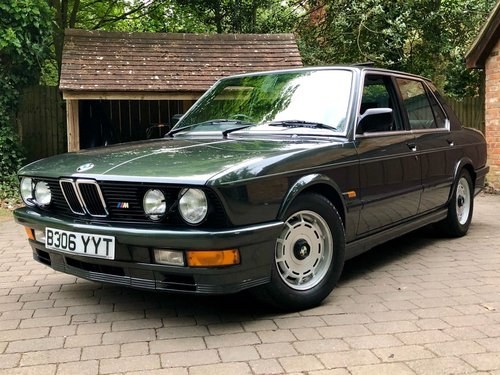 1985 BMW E28 M535i  1 Owner just 40,000 miles !!! For Sale by Auction
