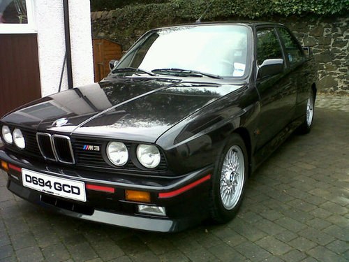 1987 BMW E30 M3 £30,000 - £35,000 For Sale by Auction
