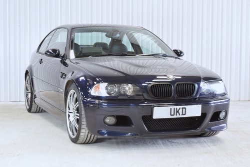 BMW M3 E46 3.2 SMG BLUE 2DR COUPE 2003 SOLD