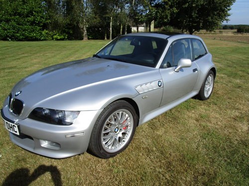 2001 BMW Z3 Coupe 3.0i 5sp LHD 1 Owner Car For Sale