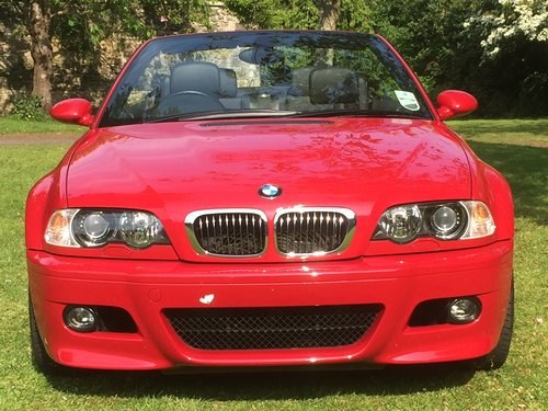 2003 BMW E46 M3 CONVERTIBLE ONE OWNER 28K MILES MANUAL SOLD