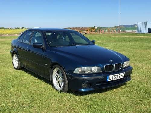 2003 BMW 530i Sport Aegean Edit A at Morris Leslie 23rd February  For Sale by Auction